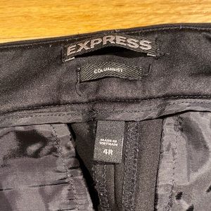 Express columnist mid rise dress pants